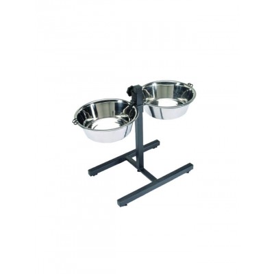 Camon Écuelles avec support métallique Camon 2 x 900 ml C026/2