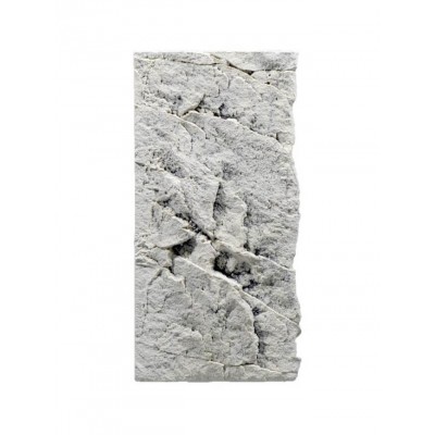 Back to Nature Décor de fond d'aquarium Slimline 50 White Limestone Back to Nature 03000089