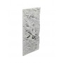 Back to Nature Décor de fond d'aquarium Slimline 50 White Limestone Back to Nature 03000089