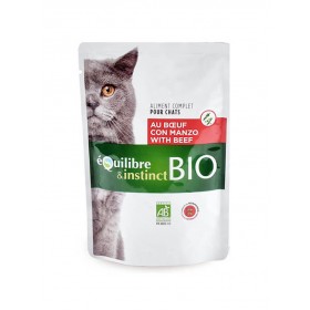 Equilibre & Instinct Pochons bio au Bœuf et aux légumes 100 g EM21