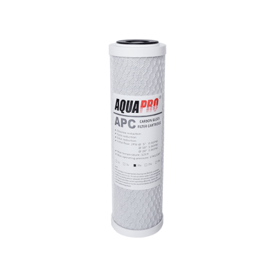 AQUAPRO Cartouche Charbon bloc 10" pour Osmoseur AP 8000 PR-APC-10