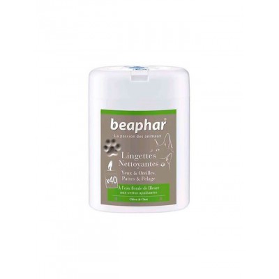 Beaphar Lingettes nettoyantes x40 Chien & Chat Beaphar 15739