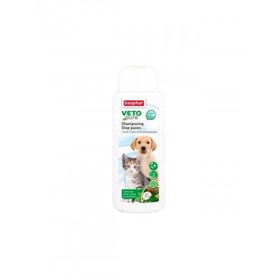 Beaphar Shampooing Stop puces Chiot & Chaton Beaphar VETOpure 250 ml 11084