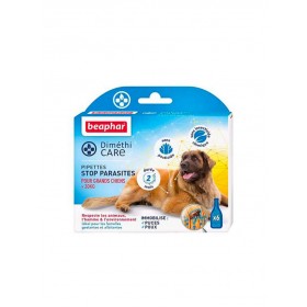 Beaphar Pipettes Stop Parasites Grand Chien 30 kg DiméthiCARE 14200