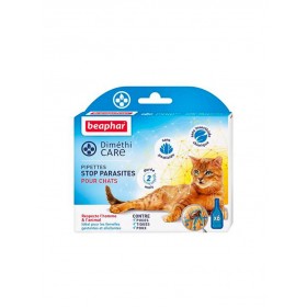Beaphar Pipettes Stop Parasites Chat Beaphar DiméthiCARE 14197
