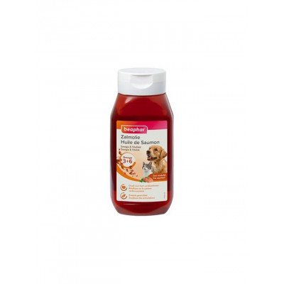 Beaphar HUILE DE SAUMON - BEAPHAR, ZALMOLIE 430 ML 17598