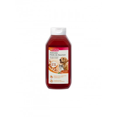 Beaphar Huile de saumon Chien & Chat Beaphar Zalmolie 940 ml 17599