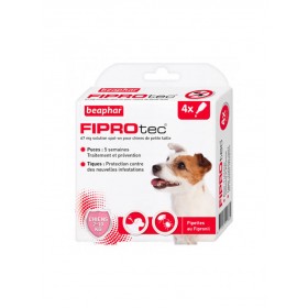 Beaphar Pipettes Antiparasitaires Chien 2 à 10 kg Beaphar FIPROtec 15783