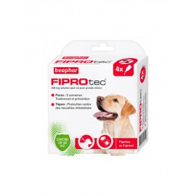 Beaphar Pipettes Antiparasitaires Chien 20 à 40 kg Beaphar FIPROtec 16126