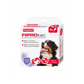 Beaphar Pipettes Antiparasitaires Chien 40 à 60 kg Beaphar FIPROtec 16127