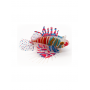 dm Décor d'aquarium en silicone Poisson Lion Rouge 1503B