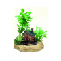 Litality Décor d'aquarium en résine SH-520-2 SH-520-2
