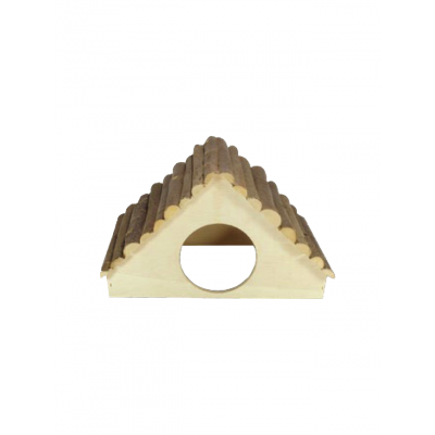 Elmato Maisonnette en bois pour cobaye 32 x 22 x 20 cm 10426