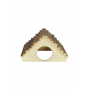 Elmato Maisonnette en bois pour cobaye 32 x 22 x 20 cm 10426