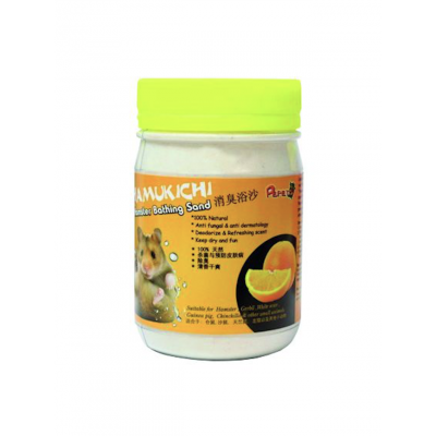 Hamukichi Sable de bain Hamukichi à l'orange 400 g HA-177