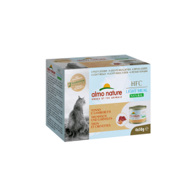Almo Nature Menu Light Meal Thon & crevettes Almo Nature 4 x 50 g ALC551MEGA