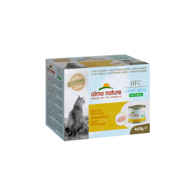 Almo Nature Menu Light Meal Filet de poulet Almo Nature 4 x 50 g ALC553MEGA