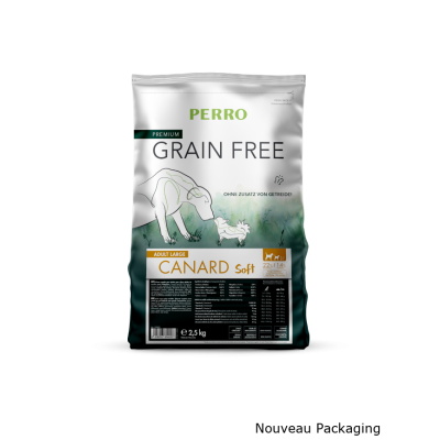 Perro Croquettes Perro Grain Free - Adulte Canard Tendre Grand 189402