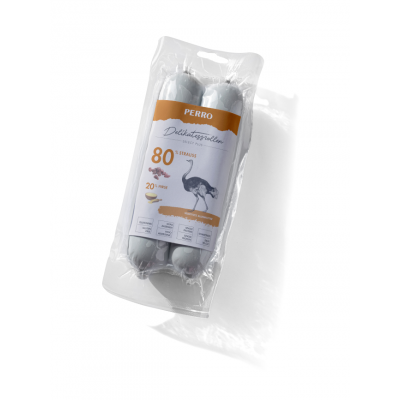 Perro Friandises Autruche & Millet Perro 2 x 400 g 181590