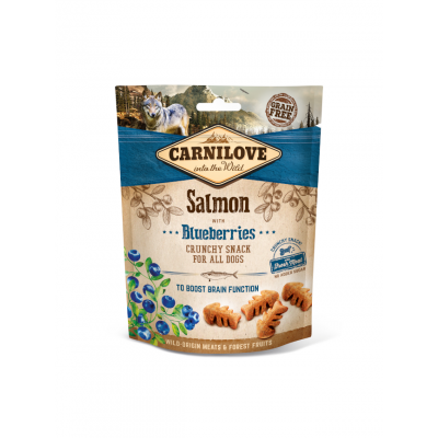 Carnilove Friandises Carnilove Grain Free Saumon & Myrtilles 200 g 100408