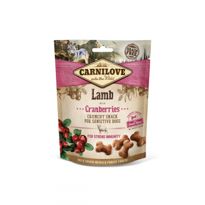 Carnilove Friandises Carnilove Grain Free Sensitive Agneau & Canneberge 200 g 100405