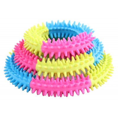 Pawise Jouet Pawise Anneau à picots multicolores PW14661