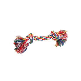 Pawise Jouet Pawise Corde multicolore 2 nœuds PW14882
