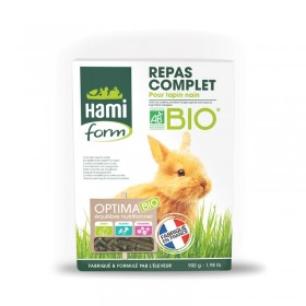 Hami form Repas complet Bio Lapin nain Optima Hami form 223B