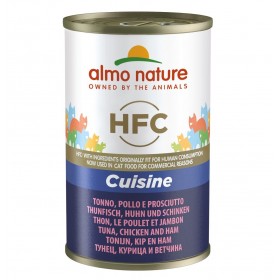 Almo Nature Pâtée HFC Cuisine Thon, Poulet & Jambon de poulet Almo Nature 140 g ALC5095H