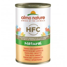 Almo Nature Pâtée HFC Natural Thon & Crevettes Almo Nature 140 g ALC5092H