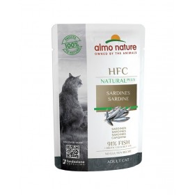 Almo Nature Pâtée en pochon HFC Natural Plus Sardine 55 g ALC4705