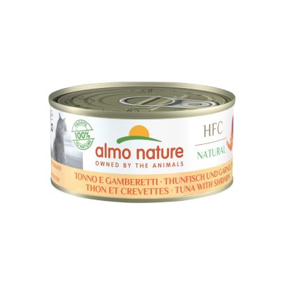 Almo Nature Pâtée HFC Natural Thon & Crevettes Almo Nature 150 g ALC5128H