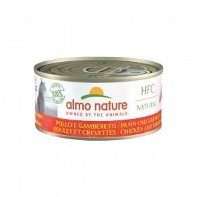 Almo Nature Pâtée HFC Natural Poulet & Crevettes Almo Nature 150 g ALC5124H