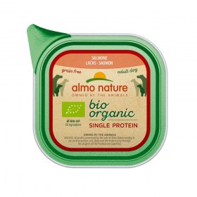 Almo Nature Pâtée BioOrganic Single Protein Sans céréale Saumon Almo Nature 150 g ALD202