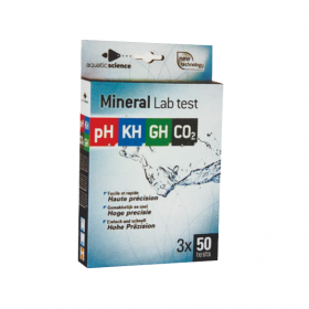 Tests d'eau Mineral Lab test PH / KH / GH / CO2 LABMLT001C