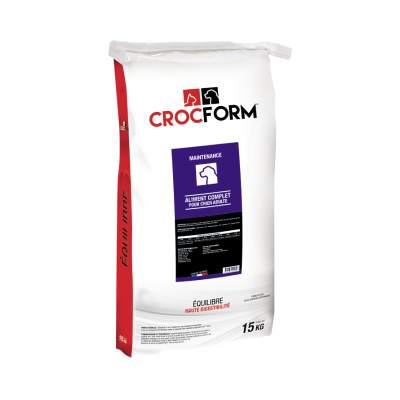 CROCFORM Croquettes CROCFORM Équilibre Maintenance 15 kg 202402