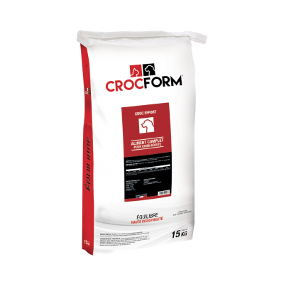 CROCFORM Croquettes CROCFORM Équilibre Croc Effort 15 kg 202403
