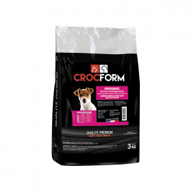 CROCFORM Croquettes Petites & Moyennes races CROCFORM Premium Croissance 202404