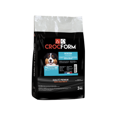 CROCFORM Croquettes Toutes races CROCFORM Premium Entretien 202427