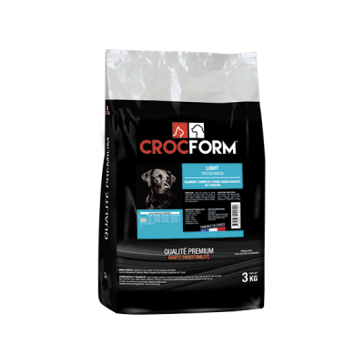 CROCFORM Croquettes Toutes races CROCFORM Premium Light 202414