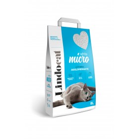 LITIERE MICROWHITE - LINDOCAT, 8 LITRES 1PACLC.CR08LCWM