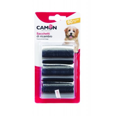 Camon Sachets noirs Ramasse-Crottes Camon B523/A