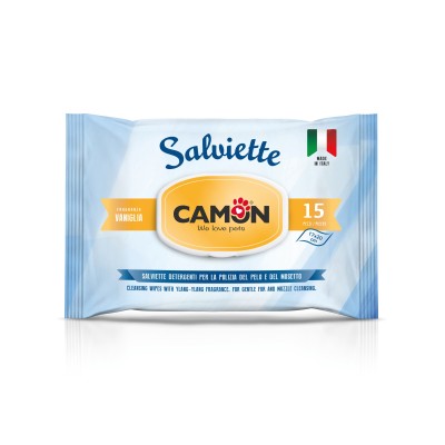 Camon Lingettes nettoyantes à la vanille Camon LA065