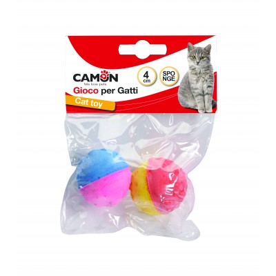 Camon Assortiment de balles colorées en mousse Camon AG012/D