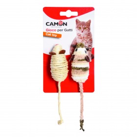 Camon Jouets souris en tissu / sisal Camon AG013/F