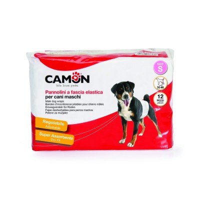 Camon Couchages d'incontinence avec bandes jetables Camon 12 pièces B040/1