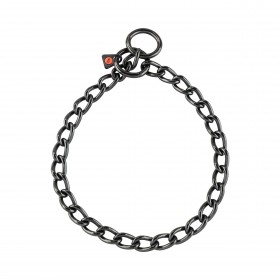 Sprenger Collier à maillons courts Sprenger Inox noir 4 mm 5138105557