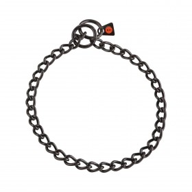 Sprenger Collier à maillons ronds Sprenger Inox noir 3 mm 5111205057