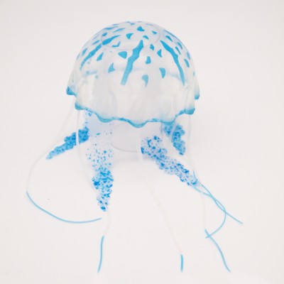 dm Décoration en silicone Méduse bleue M 1501XB