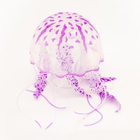 dm Décoration en silicone Méduse Violette L 1501XP